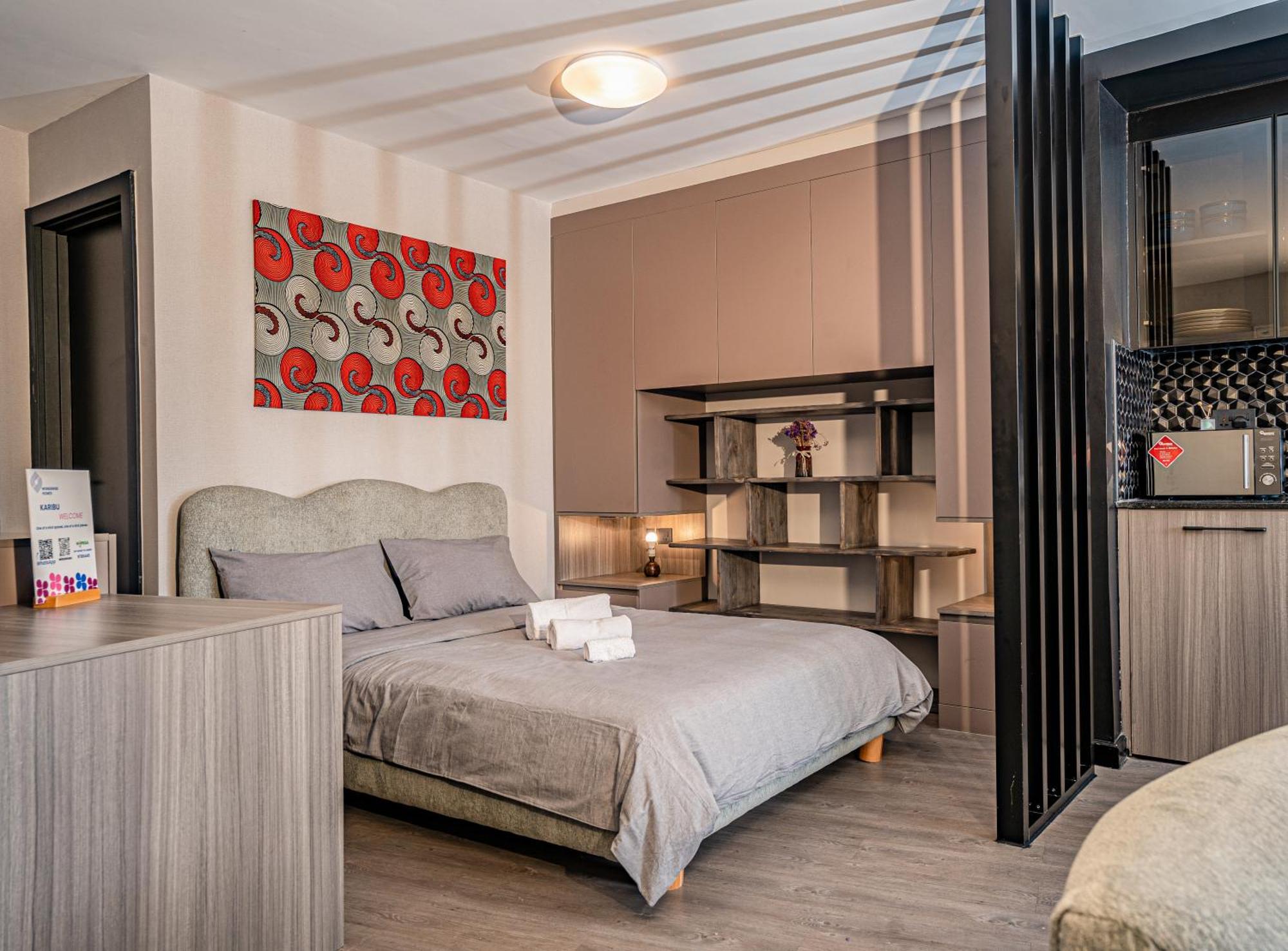 Escada Studio & 2-Bedroom, Rooftop Swimming Pool, Gym, Workspace, Wonderiss Homes Westland Living Найроби Экстерьер фото